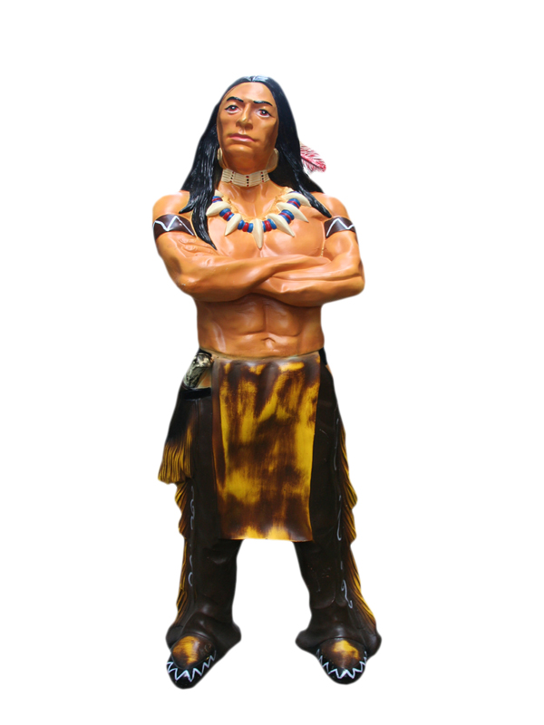 Dekofigur "Indianer Winnie One" 95cm